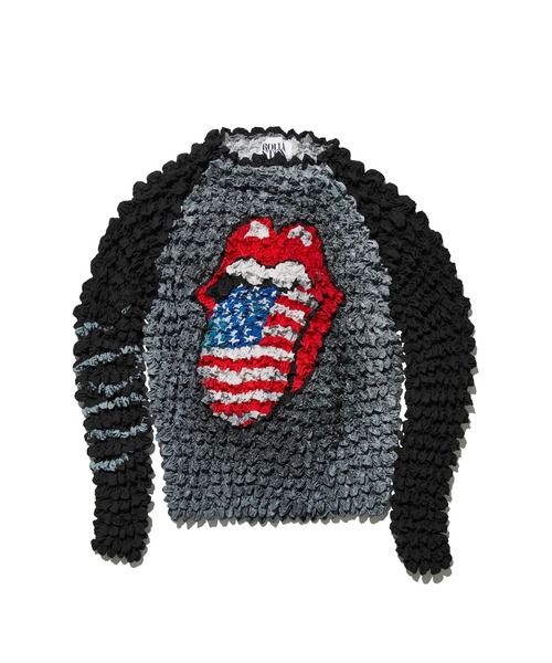 MASU | 【MASU/エムエーエスユー】TONGUE AND LIPS POPCORN RAGLAN L/S