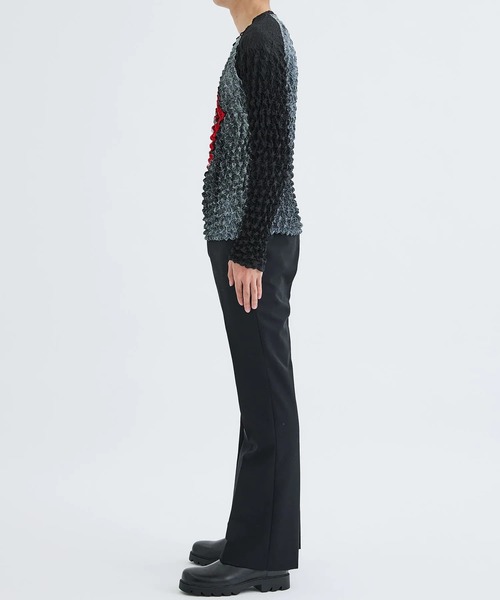 MASU | 【MASU/エムエーエスユー】TONGUE AND LIPS POPCORN RAGLAN L/S