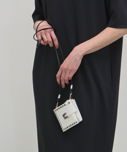 TOGA PULLA | 【TOGA PULLA/トーガプルラ】Leather shoulder wallet