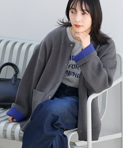 ANUANS | ペーパーヤーンニットプルオーバー - Buyee, an Online Proxy