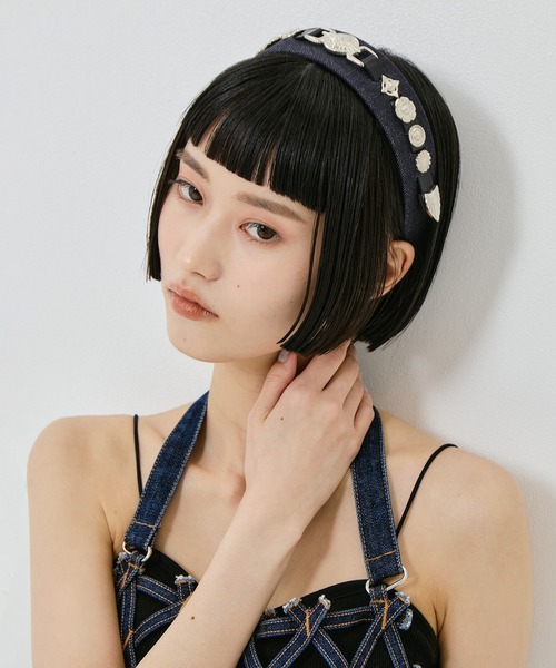 TOGA TOO | 【TOGA TOO/トーガトゥ】Metal headband/メタルヘアバンド