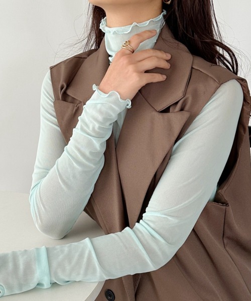 CLEA | メロウハイネックシアーインナートップス - Buyee, an Online