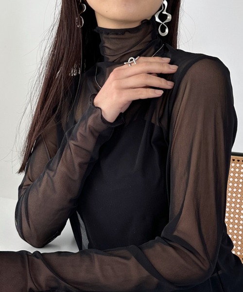 CLEA | メロウハイネックシアーインナートップス - Buyee, an Online