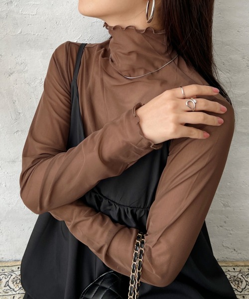 CLEA | メロウハイネックシアーインナートップス - Buyee, an Online