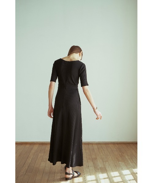【美品】CLANE RIB CIRCULAR ONE PIECE ブラック CLANE | RIB CIRCULAR ONE PIECE - Buyee, an Online Proxy