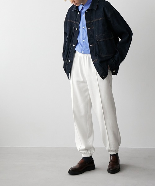 パンツ Emma バルーンシルエット ディープタックワイドパンツ EMMA CLOTHES