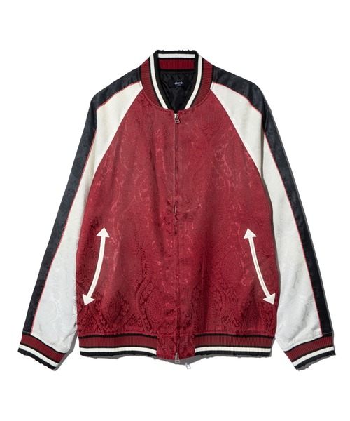 GLAMB | Aging Paisley Ska Jumper / エイジングペイズリースカ