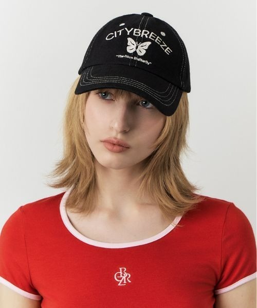 【 citybreeze 】キャップ 帽子★韓国 CITY FLITTER BALL CAP CITY FLITTER BALL CAP（キャップ）｜CITYBREEZE（シティ