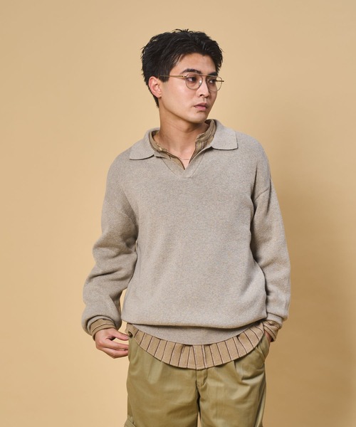 トップス LESS TAILOR RENEWED 50s SKIPPER トップス LESS TAILOR RENEWED 50s SKIPPER SOSHIOTSUKI