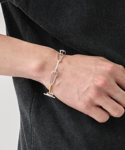 JieDa SWITCHING BRACELET シルバーチェーン ブレスレット WIDE 925 SILVER SWITCHING BRACELET – JieDa WEB STORE