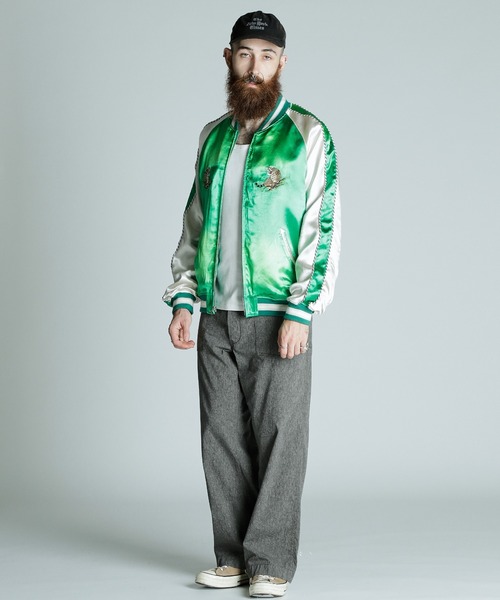 SCHOTT | Schott/ショット/RAYON SUKA ASING JACKET/レーヨン