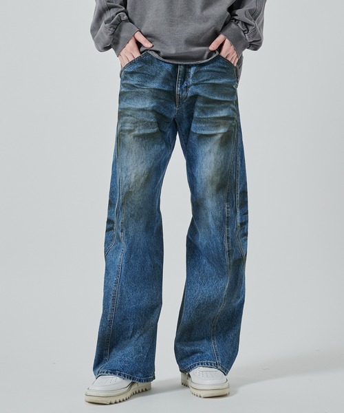 パンツ nvrfrgt 3D Twisted Jeans NVRFRGT | 別注 3D TWISTED JEANS 2.0 - Buyee, an Online Proxy