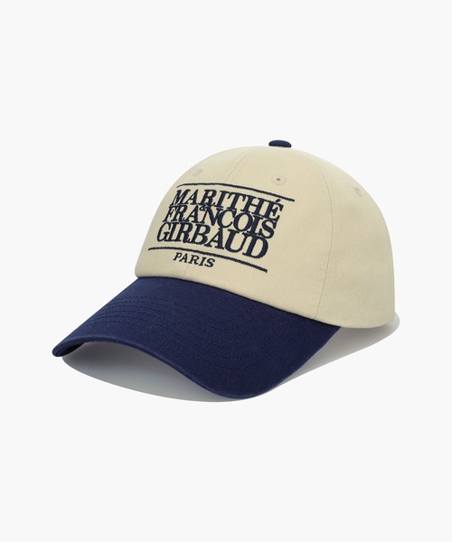 MARITHE + FRANCOIS GIRBAUD | CLASSIC LOGO 6PANEL COLOR BLOCK CAP