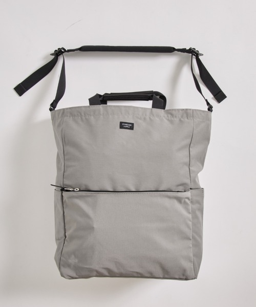 STANDARD SUPPLY 3WAY ZIP TOTE グレー STANDARD SUPPLY | 【STANDARD SUPPLY/スタンダードサプライ