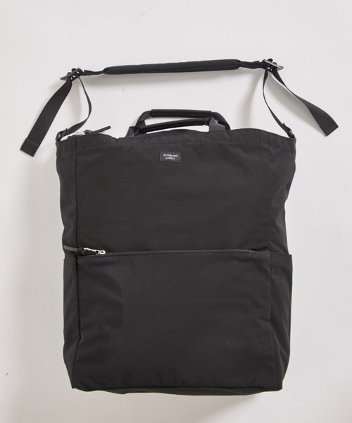STANDARD SUPPLY 3WAY ZIP TOTE グレー STANDARD SUPPLY | 【STANDARD SUPPLY/スタンダードサプライ