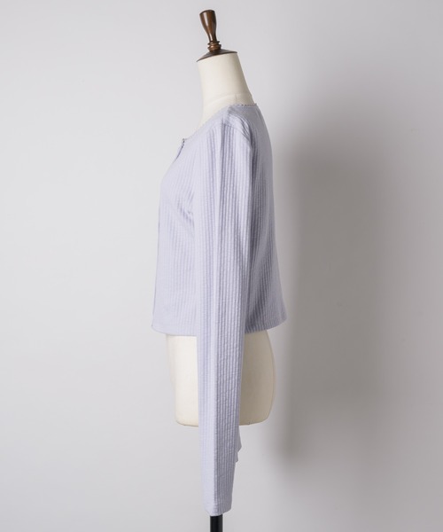 GIUNON | long sleeve lace cardigan / ロングスリーブレース