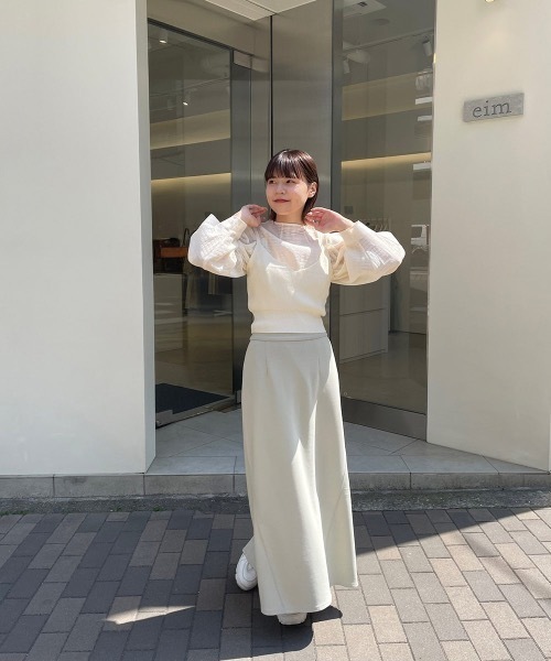 lawgy アレンジマシュマロフードキルティングコート eim アウター