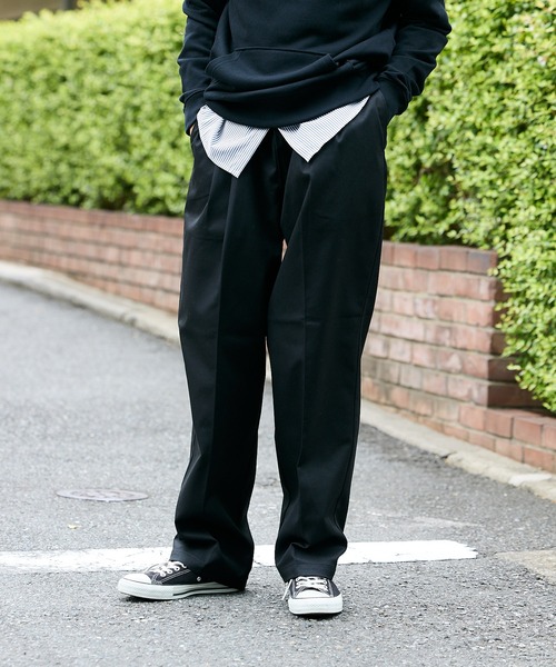ワコマリア×ディッキーズ　チノパン DICKIES / PLEATED CHINO TROUSERS ディッキーズ ダブルネーム