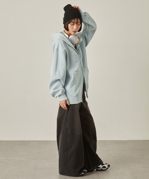 SNAP CLUB | 【Snap club】ヴィンテージ加工 ダメージパッチロゴ