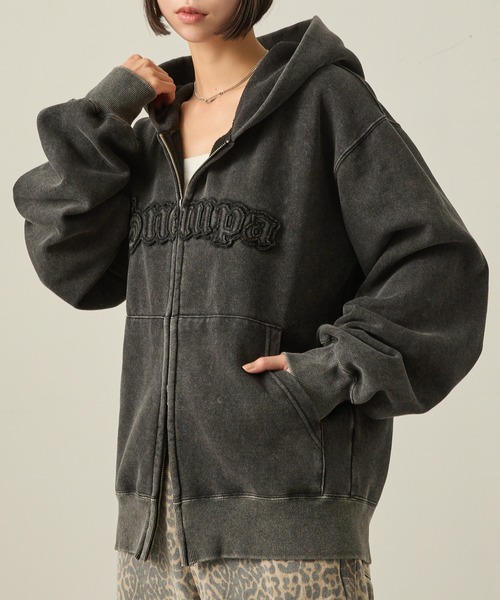 SNAP CLUB | 【Snap club】ヴィンテージ加工 ダメージパッチロゴ