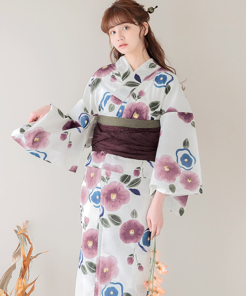 dita」 浴衣 3点セット 2024 セパレート浴衣3点セット(ゆかた・帯