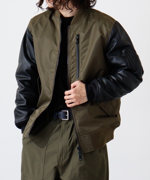 Soundman MA-1ジャケット サイズ36 オリーブ Soundman MA-1ジャケット サイズ36 オリーブ Soundman MA-1ジャケット