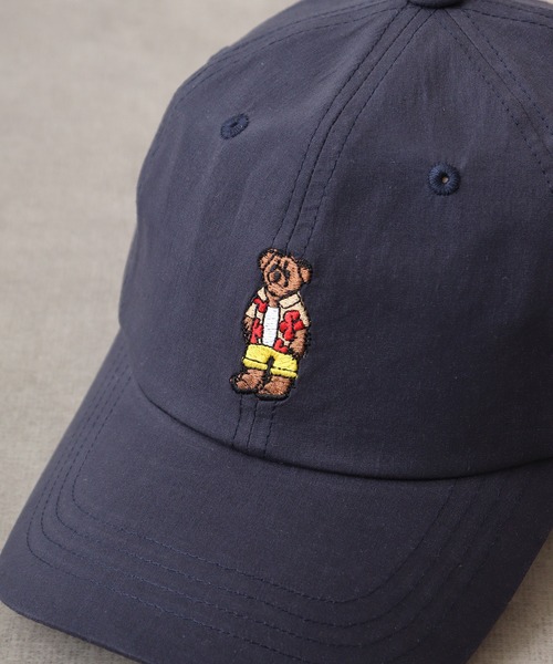 TESTIFY | TESTIFY クマ刺繍キャップ カジュアル ユニセックス 動物柄