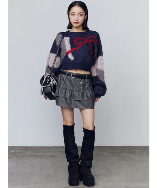 EMODA | ルーズフレアカバーフィットブーツ - Buyee, an Online