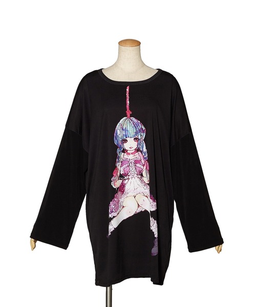 Ankorock 前後ダーティーガールズ首吊りカットソー メガビッグ Buyee An Online Proxy Shopping Service Shop At Zozotown Bot Online