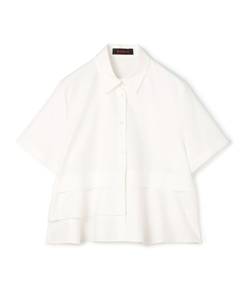 CABAN | CABaN シルクツイル HARVEST レギュラーカラーシャツ