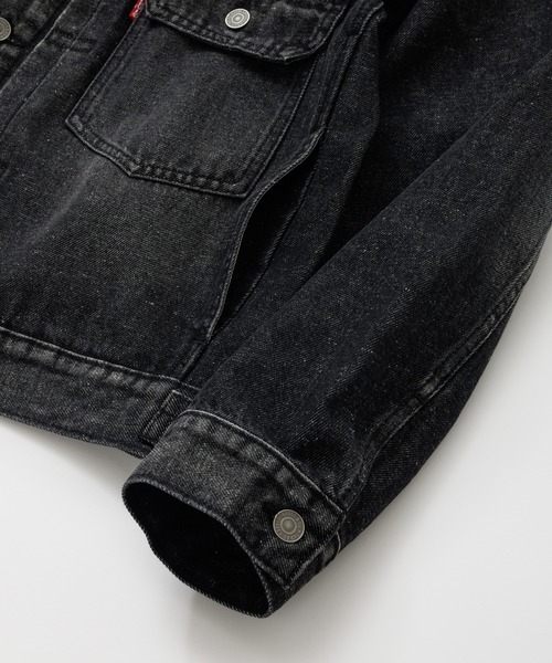 【Levi's(R)| BIOTOP】 TYPE 2 TRUCKER BLK ADAM ET ROPE'｜【Levi's(R)| BIOTOP】 TYPE 2 TRUCKER BLK EX