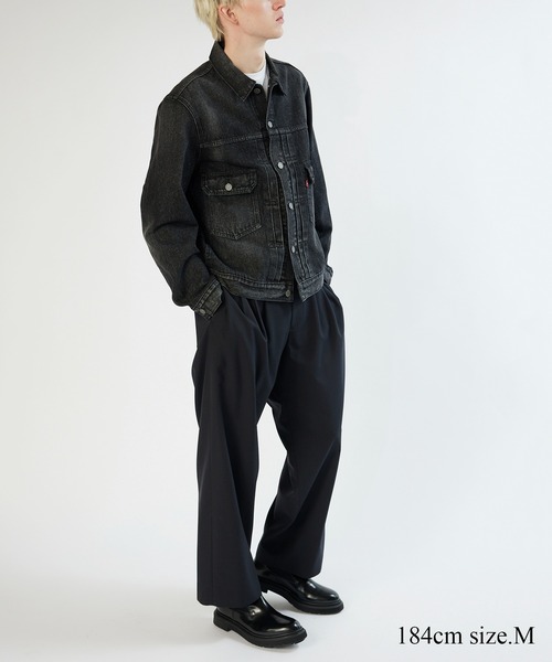 BIOTOP | 【Levi's(R)| BIOTOP】 TYPE 2 TRUCKER BLK EX - Buyee, an