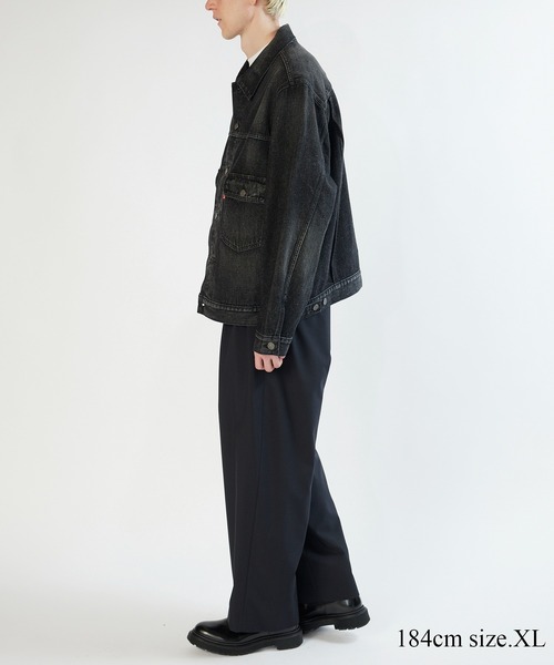 BIOTOP | 【Levi's(R)| BIOTOP】 TYPE 2 TRUCKER BLK EX - Buyee, an