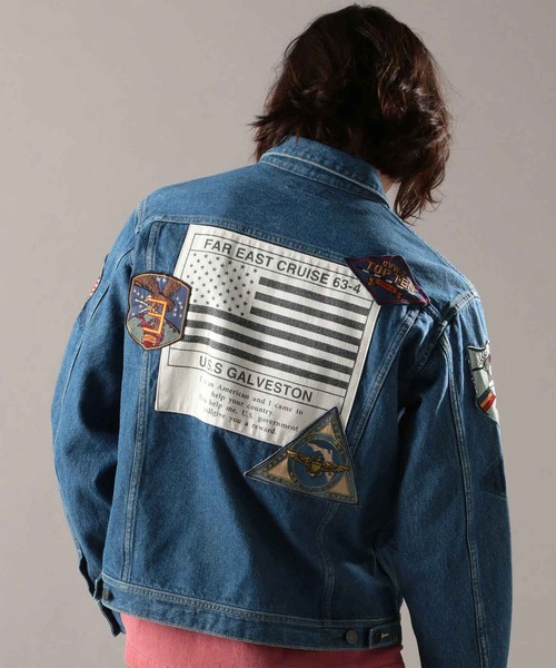 AVIREX | トップガン デニムジャケット/TOP GUN DENIM JACKET/TYPE 