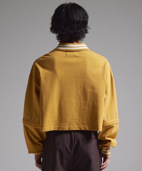 GRANCY | 【GRANCY】Ziplayered Wideshort Poloshirt / ジップ