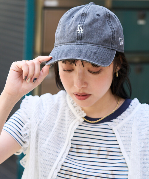 NEW ERA | ニューエラ【NEW ERA】別注 - ラインストーンロゴ キャップ