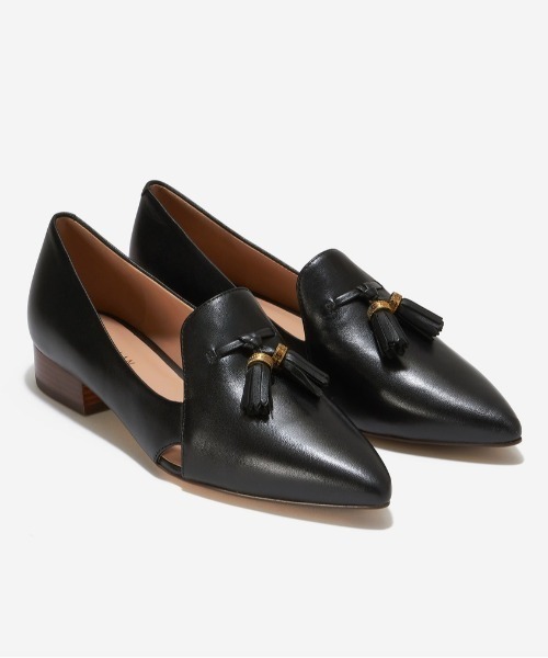 セール☆COLE HAAN アニヤ スリングバック フラット（ブラック） セール】アニヤ スリングバック フラット womens（サンダル