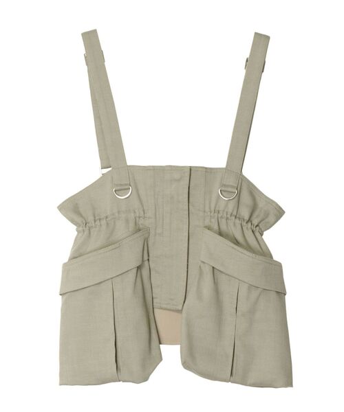 UN3D. | CORSET DETAIL BELT / コルセットディテールベルト - Buyee