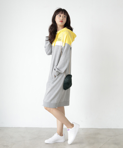 Earth Music Ecology 超特急ユースケ フーデットワンピース Buyee An Online Proxy Shopping Service Shop At Zozotown Bot Online