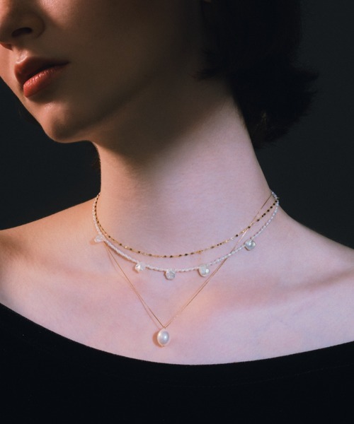 Les bonbon dear sophie necklace イエローゴールド（les bonbon