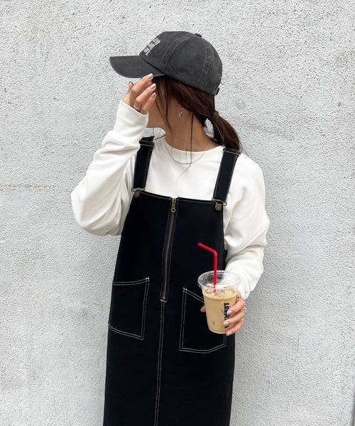 YECCA VECCA | パワーショルダーレースドレス - Buyee, an