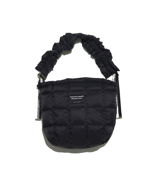 beautiful people TAION ブラックショルダーバッグ people beautiful