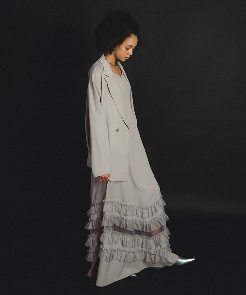スーツ・フォーマル・ドレス et.UNIVER Transparent hem setup dress ET.UNIVER | Transparent hem setup dress - Buyee, an Online