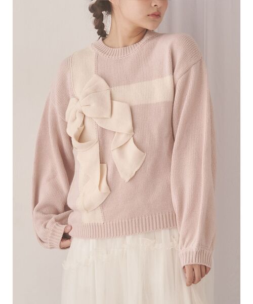 MERRY JENNY | プレゼントリボンニット - Buyee, an Online Proxy