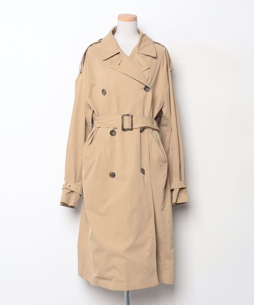 【新品】 HYSTERIC GLAMOURトレンチコート HYSTERIC GLAMOUR（ヒステリックグラマー）の「CR/トレンチCO