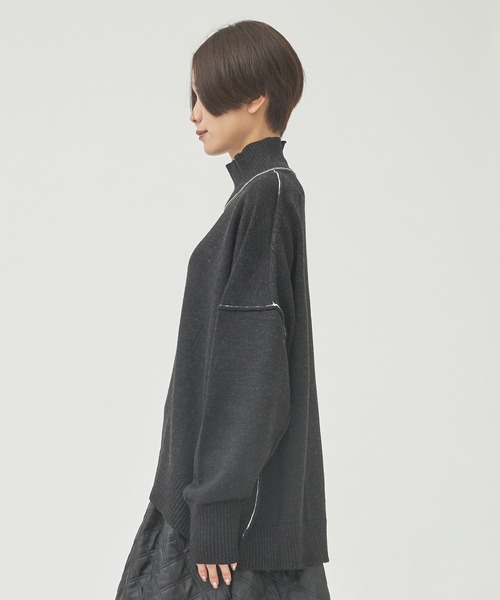 CINOH | 【CINOH/チノ】《STUDIOUS別注》EX.PLATING KNIT/ステッチ