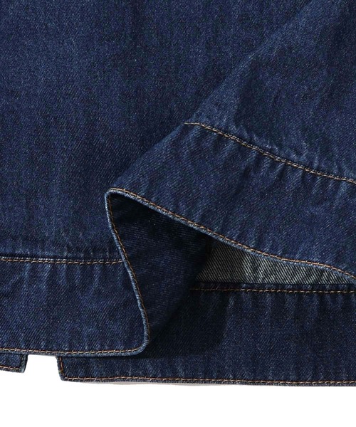 SCOLAR PARITY | 353101：なめことネコずきんのおつかい デニム