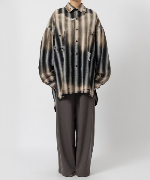 【Maison MIHARA】Ombre Stripe Shirt size38 88503462_b_16_500.jpg