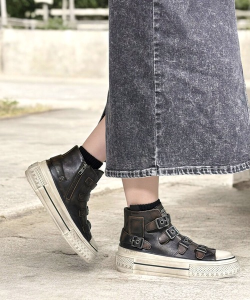 ASH モカシン　38サイズ CS MOCCASIN SK OX / CS モカシン SK OX (ホワイト/ガム