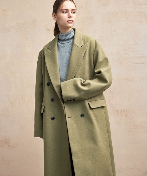 Casper John　ドロップショルダーダブルチェスターコート ng様専用\" Casper John ドロップショルダーWチェスターコート Casper